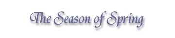 The Season of Spring